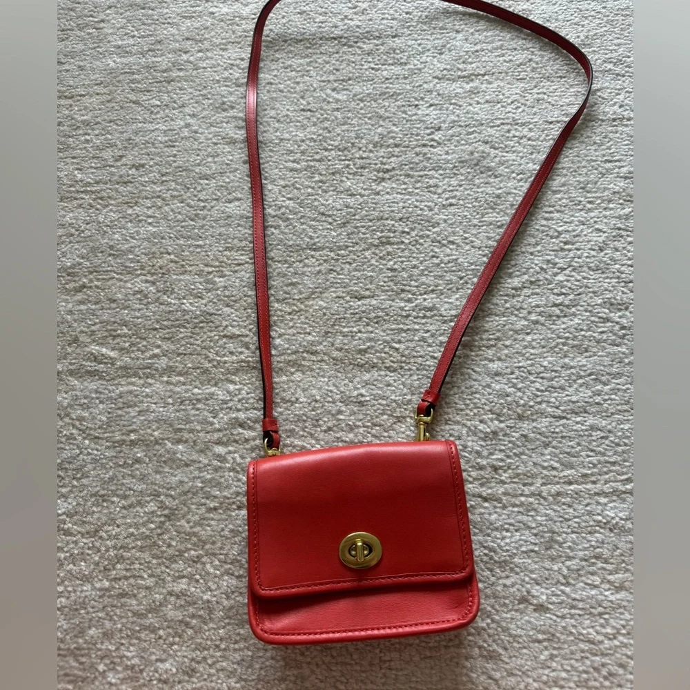 Red Mini Crossbody Bag - Picture 3 of 5